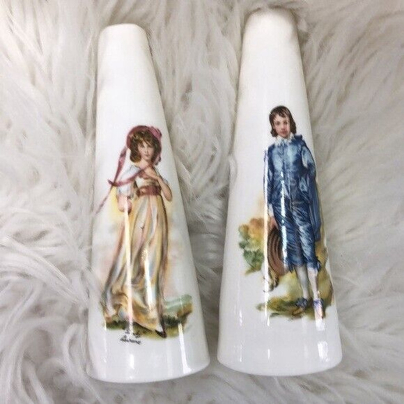 Vintage Salt and Pepper Shakers Jubilee fine bone China made in England - Picture 2 of 13